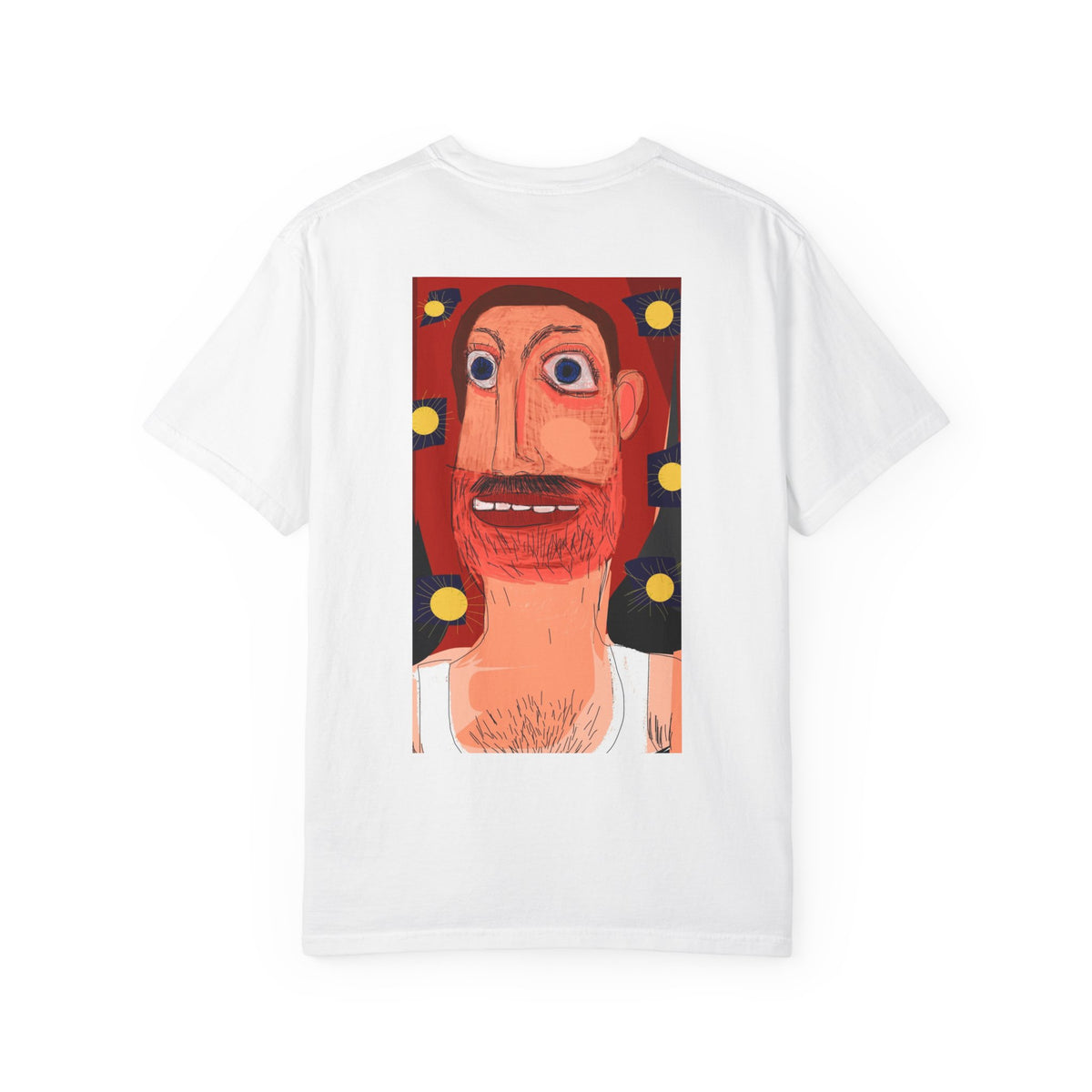 T-Shirt — 'Rise N' Shine' Quirky Portrait Graphic Tee